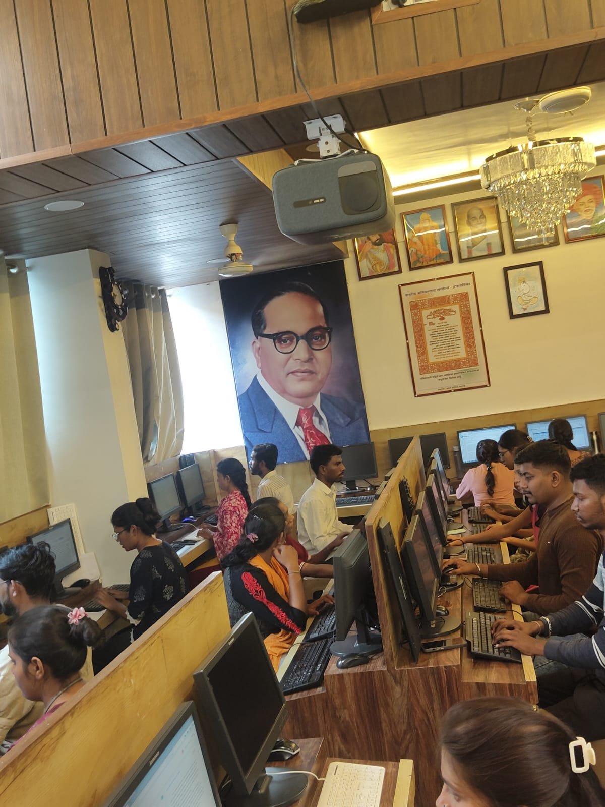 Students at Work